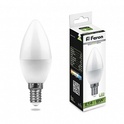 Лампа светодиодная Feron LB-570 E14 9W 4000K 820Lm 230V