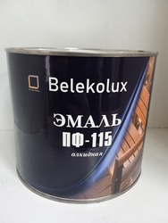 Эмаль Belekolux ПФ-115  2,7кг черная