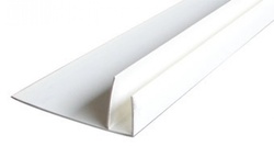 Профиль Идеал Санни 8мм F-образный белый 3м