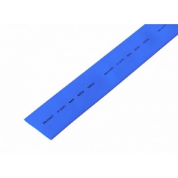 Термоусаживаемая трубка 12.0/6.0 мм 1 м синяя REXANT
