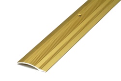 Кант (РП) алюминиевый полукруглый 40 мм х 0,9м Дуб натуральный