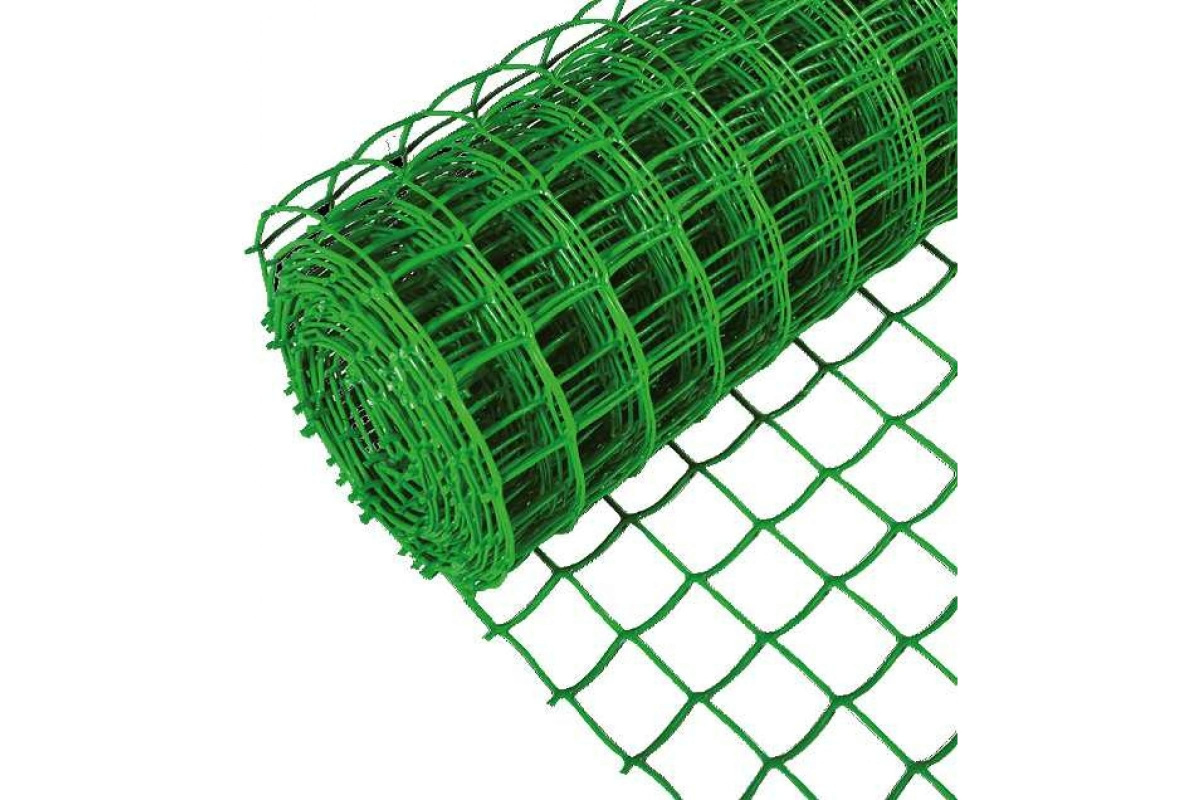 Сетка садовая пластмассовая (30х30мм) рулон 1,5х20м зеленая (Изображение 1)