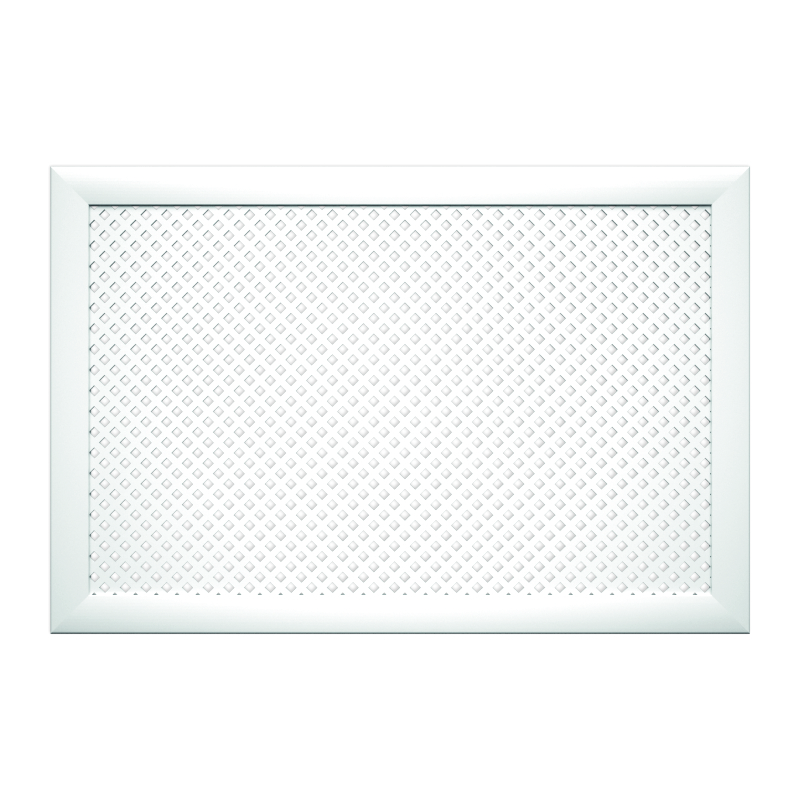 Экран для радиатора МДФ Глория 120*60 белый (1) (Изображение 1)