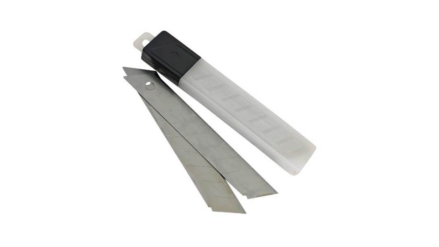 Лезвия для ножа технического 18 мм (10 шт.) (Изображение 1)