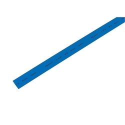 Термоусаживаемая трубка 10.0/5.0 мм 1 м синяя REXANT