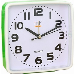 Часы-будильник PERFEO (PF-5202) LUMINOUS PF-663, белый/зеленый
