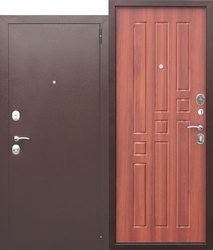 Дверь мет. Гарда 8мм Рустикальный дуб (860мм) левая
