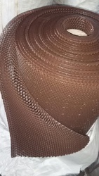Грязезащитное покрытие Зигзаг 4,5мм (0,9м) коричневый
