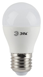 Лампа светодиодная ЭРА LED P45-5w-840-E27 мат. х/бел
