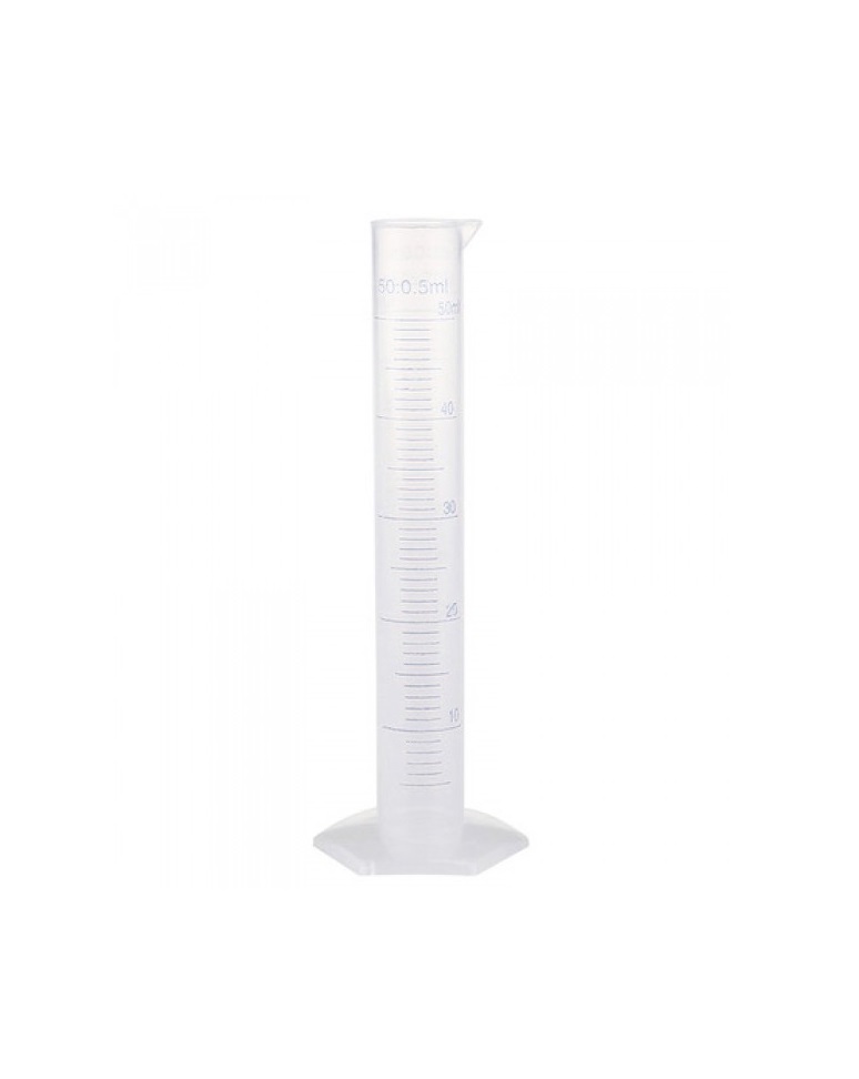 Цилиндр мерный 50 мл. пластиковый (Изображение 1)