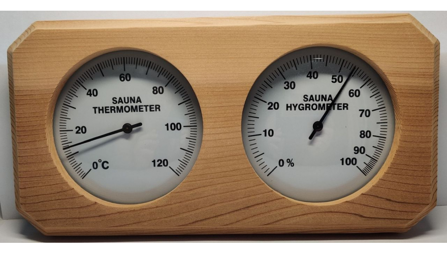 Термогигрометр ТН-1Т 2 в 1для сауны открытого типа (Изображение 1)