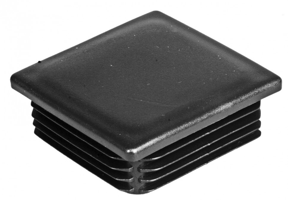 картинка Заглушка пластик черная 80х80мм от магазина Евродом