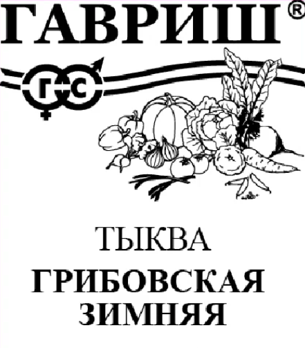 картинка Тыква Грибовская зимняя б/п 2 г Г семена от магазина Евродом