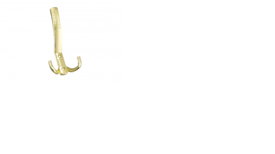 картинка Крючок одеж. 3-х рож. "Люкс" золото от магазина Евродом