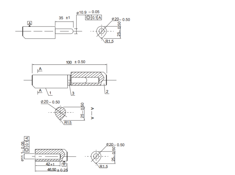 картинка Петля для метал. дверей 100*20-В Apecs от магазина Евродом