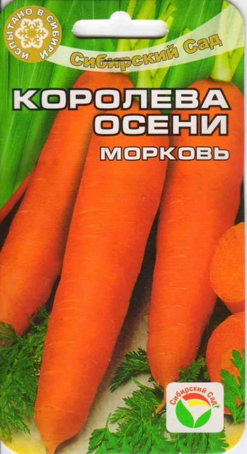 картинка Морковь Королева осени 2г СС семена от магазина Евродом
