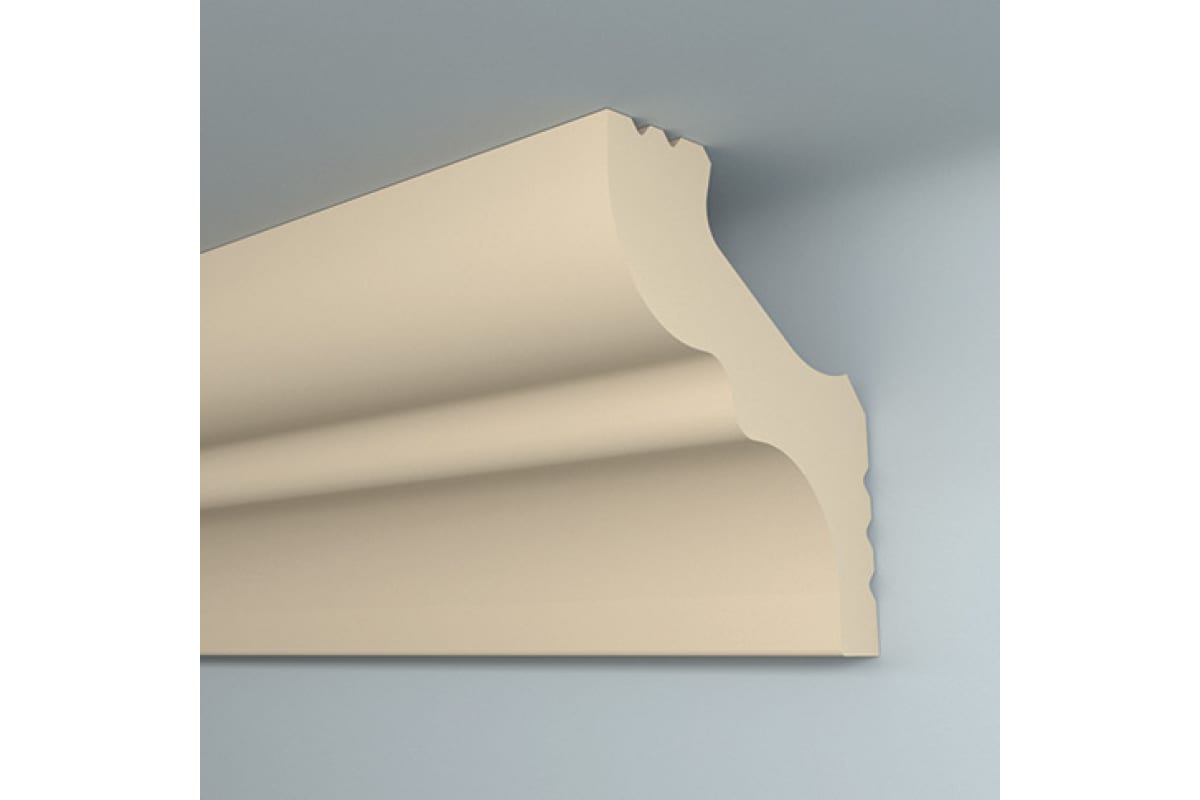 картинка Плинтус потолочный 30/35 бежевый 2м (100) от магазина Евродом