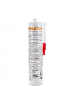 картинка Герметик MasterTeks ProfiMaster силакриловый для окон и стекол, 290мл прозрачный от магазина Евродом