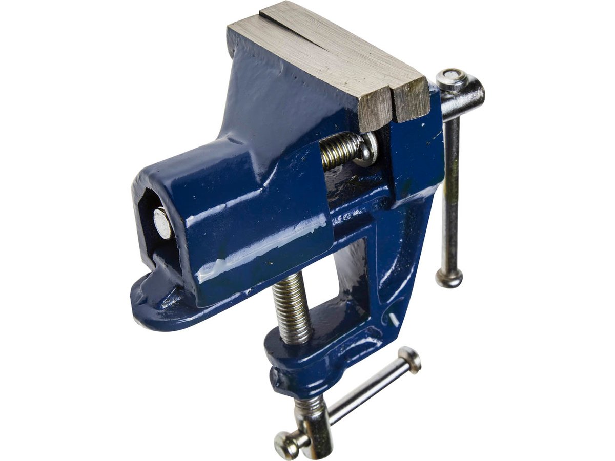 картинка Тиски DEXX настольные с винтовым зажимом, 60мм 32473-60 от магазина Евродом