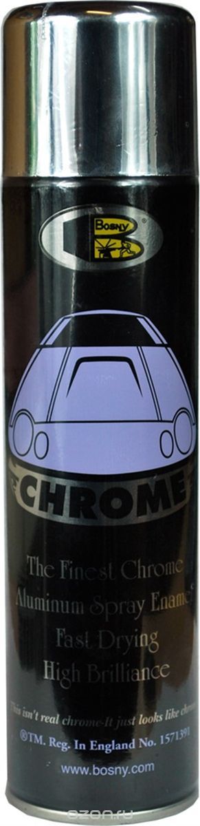 картинка Краска аэрозоль BOSNY №1 хром 400мл от магазина Евродом
