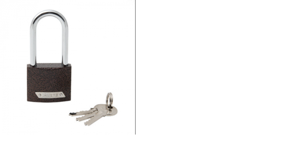 картинка Замок навесной PD-01-50-L Avers от магазина Евродом