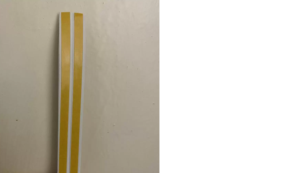 картинка Уплотнитель E-профиль белый одинарная полоска от магазина Евродом