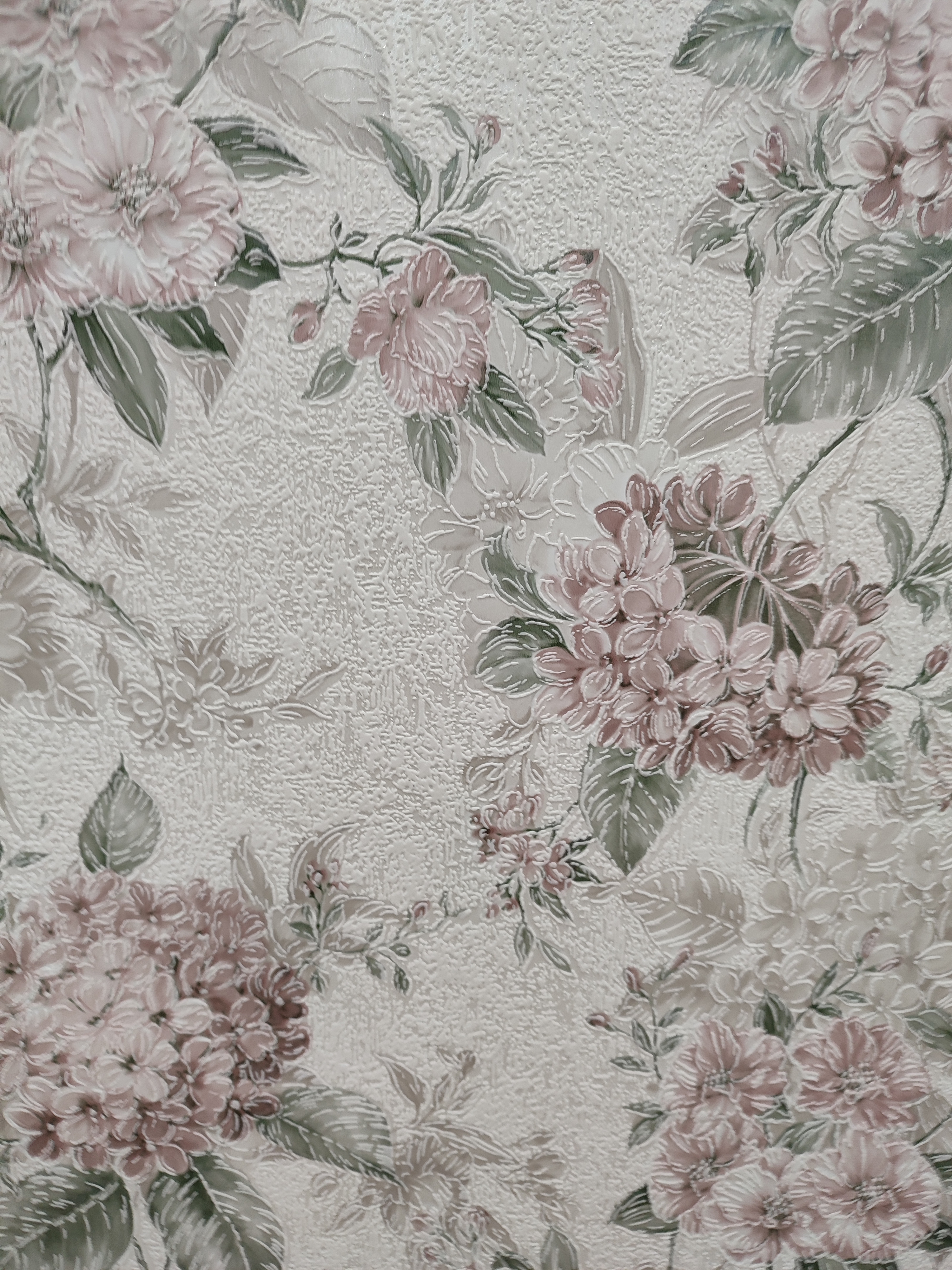 картинка Гортензия 02 В138 обои 0,53*10м Саратов С32М от магазина Евродом