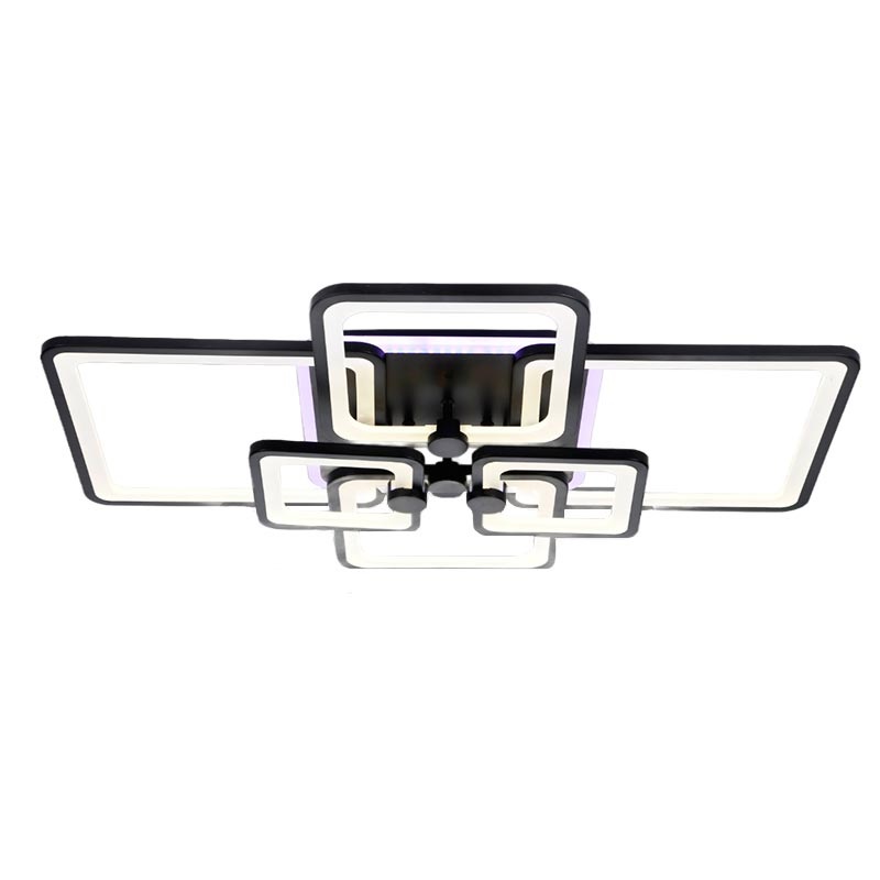 картинка 8011/6 BK+RGB Светильник потолочный от магазина Евродом