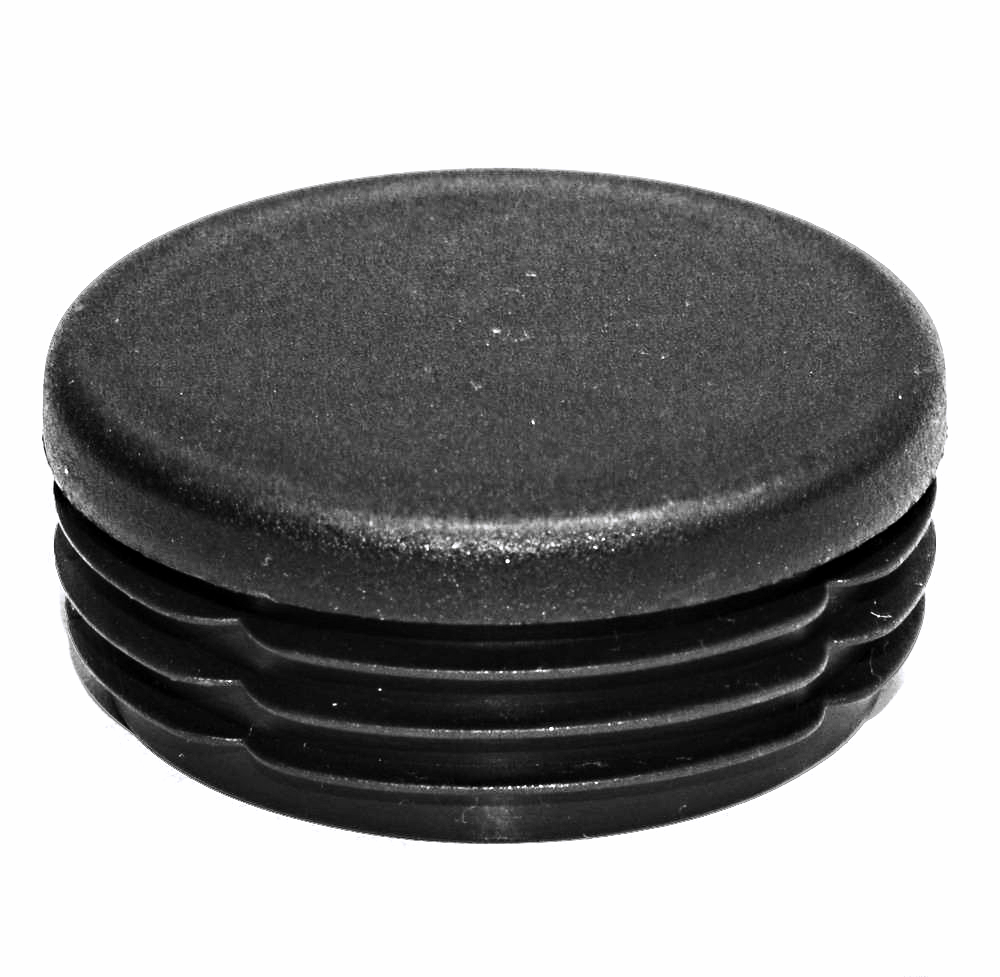 картинка Заглушка пластик черная круглая D=32/25 вн. от магазина Евродом