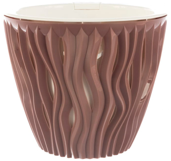 картинка Кашпо Вдохновение (4,5л.) Пыльная роза от магазина Евродом
