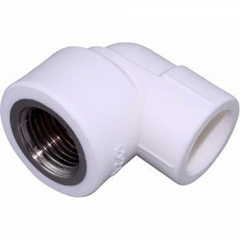 картинка Уголок комб. внутр.р. Ø25х3/4" PRO AQUA Белый (10) от магазина Евродом