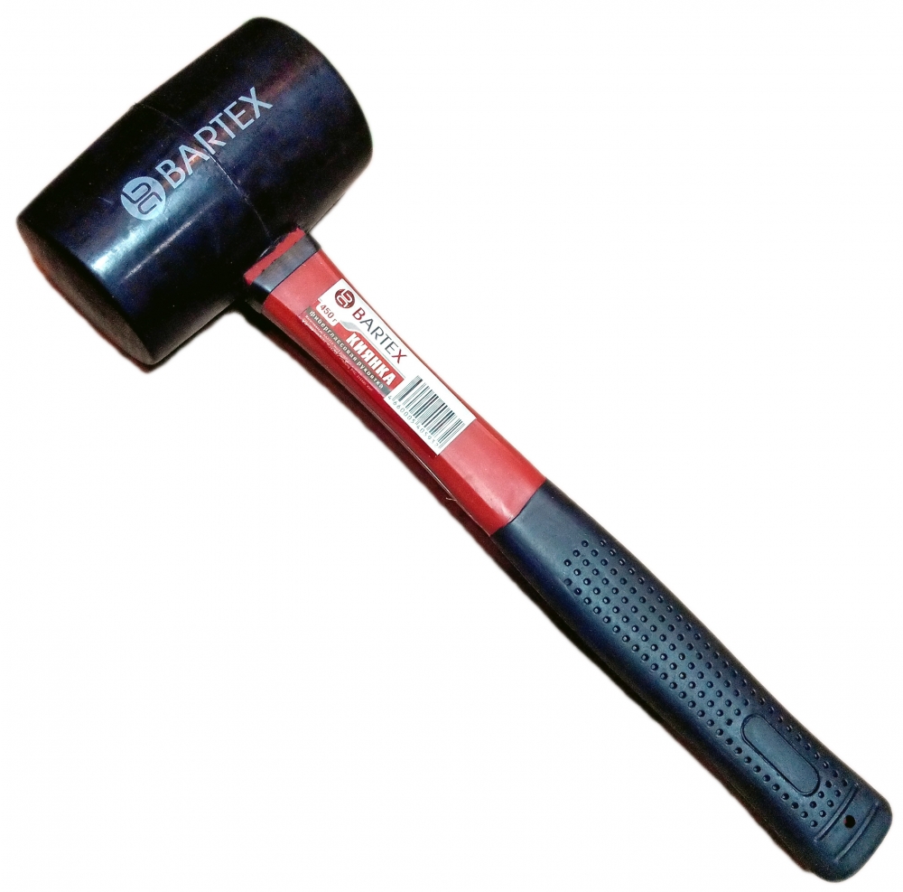 картинка Киянка BARTEX 680г фиберглассовая ручка от магазина Евродом