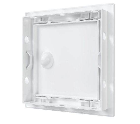 картинка Люк-дверца Эра белая ревизионная с фланцем 218х218 с ручкой от магазина Евродом