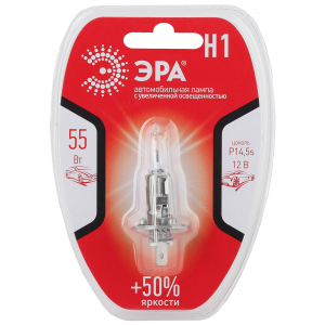 картинка Автолампа ЭРА Н1 12V 55W P14,5s  от магазина Евродом