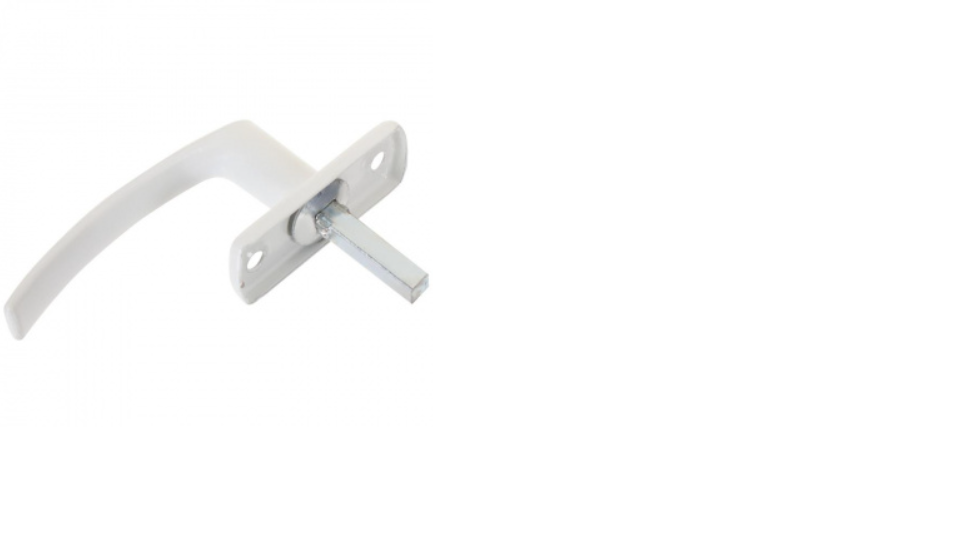 картинка Ручка оконная РО-10 белая длин. шток от магазина Евродом