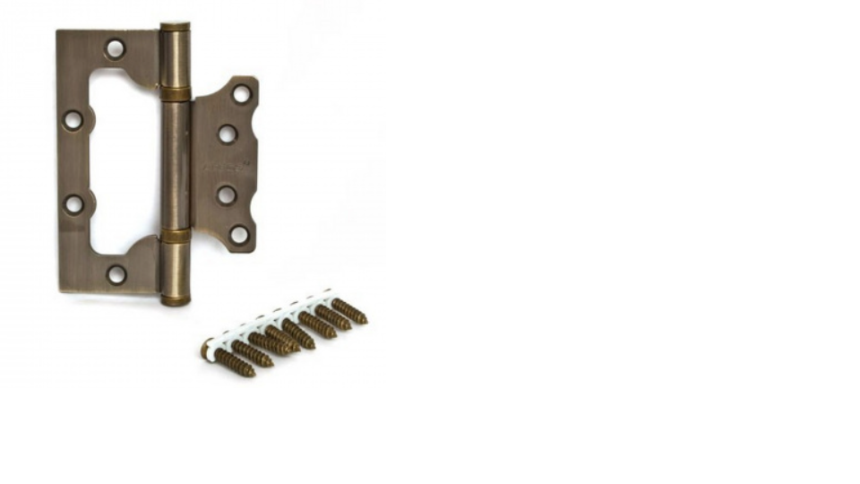 картинка Петля накладная 100*75*2,5-B2-Steel-AB от магазина Евродом