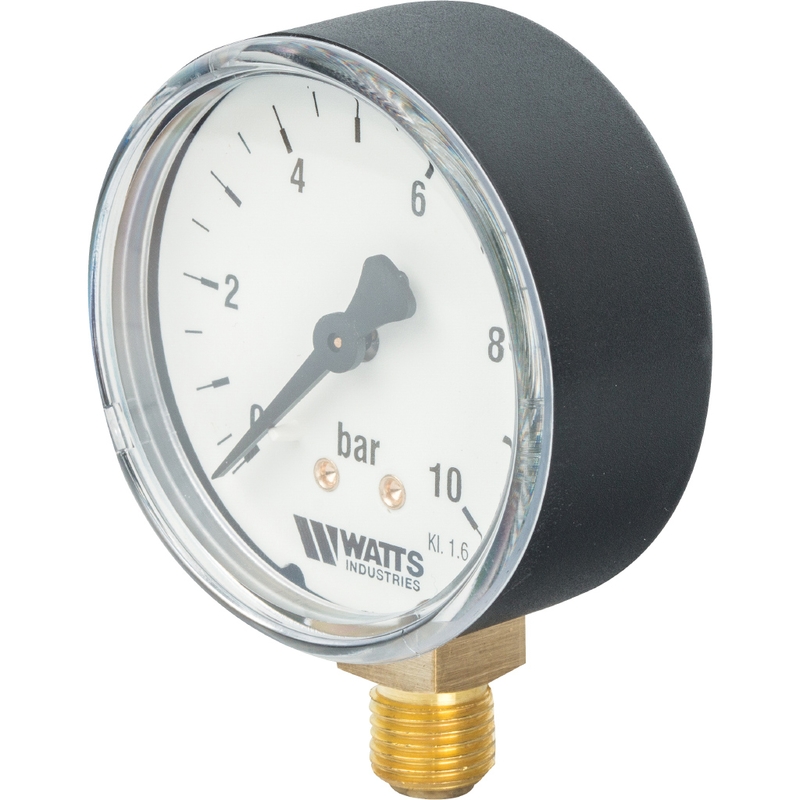 картинка Манометр радиальный (нижний) 1/4х10бар(63мм) от магазина Евродом