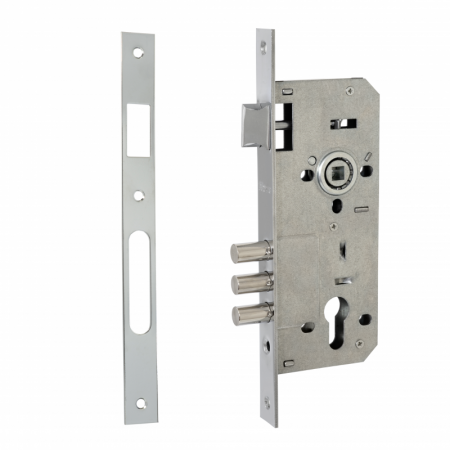 картинка Замок врезной VETTORE 2001 CP (хром) от магазина Евродом