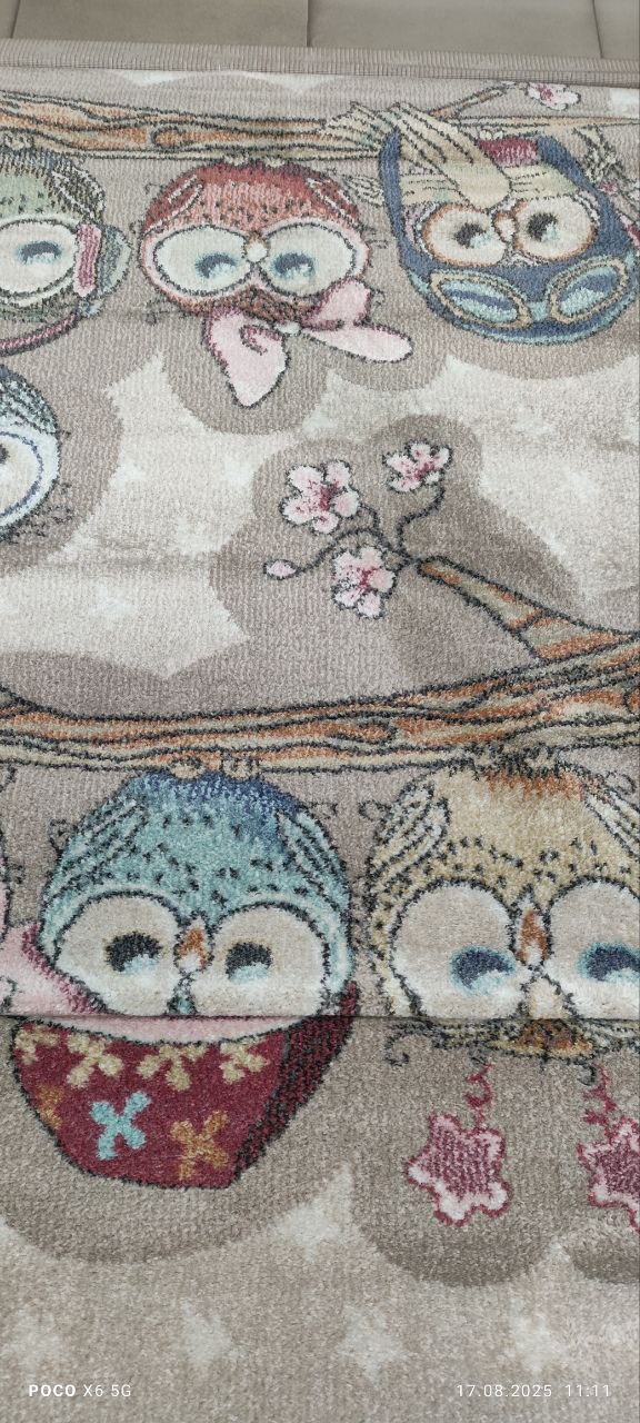 картинка Ковер BAMBINI 1.33*1.95 дизайн G2381 WHITE/TAUPE от магазина Евродом