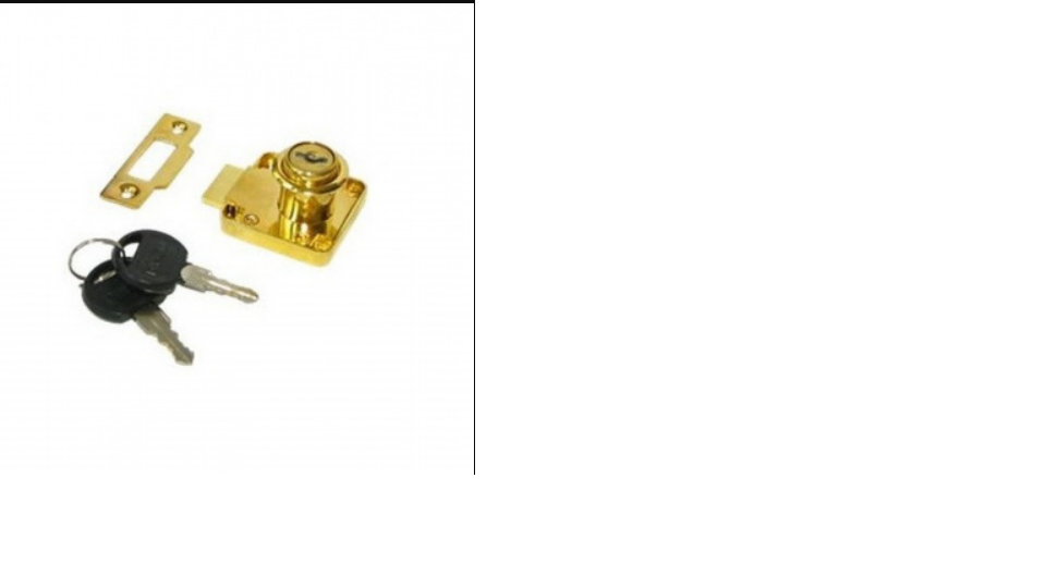 картинка Мебельный замок 138 (338)автомат золото от магазина Евродом