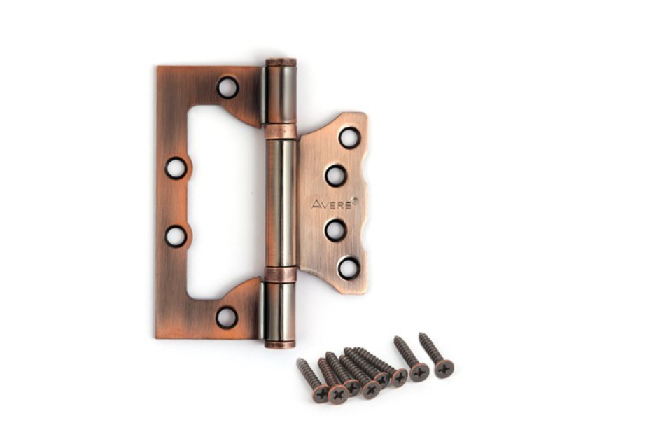 картинка Петля накладная Avers 100*75*2.5-B2-AC от магазина Евродом