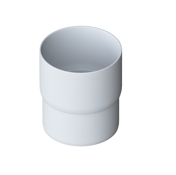 картинка Муфта трубы ПВХ Белая, Альта Профиль от магазина Евродом