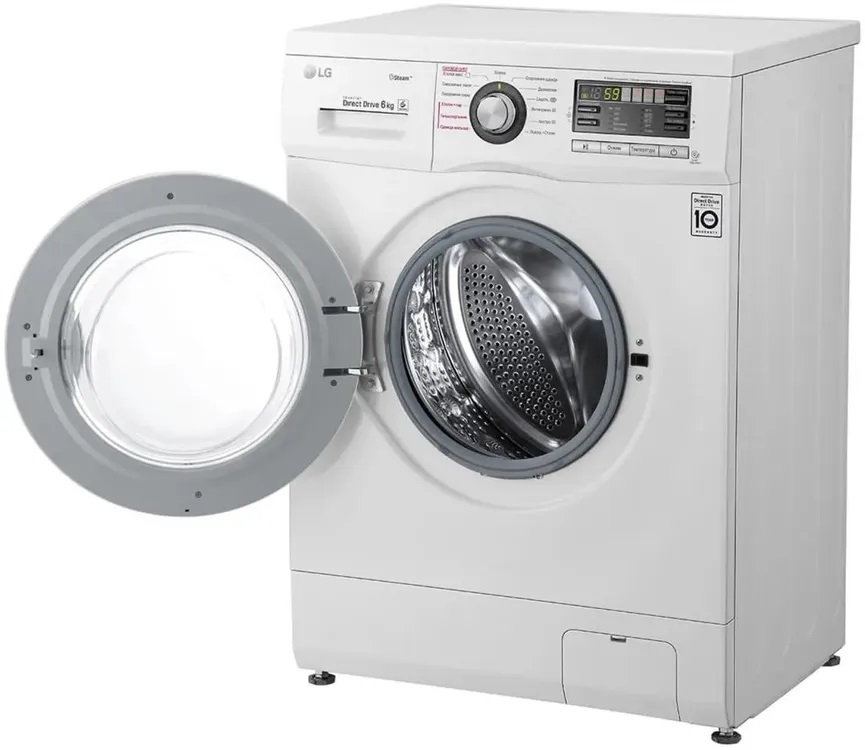 картинка Стиральная машина LG F12M7NDS1 белый от магазина Евродом