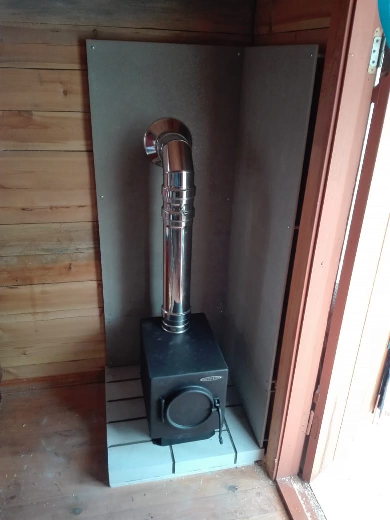 картинка Печь отопительная Золушка ЛАЙТ до 50м3 (02700) г.Новосибирск от магазина Евродом