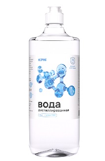 картинка Вода дистиллированная 1л  от магазина Евродом