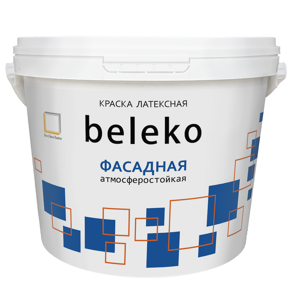 картинка Краска в/д BelEko фасадная 7,0кг от магазина Евродом