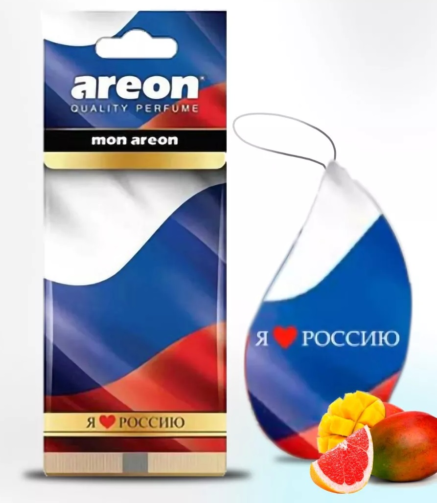 картинка Ароматизатор AREON сух "MON AREON" Флаг РФ Летняя мечта от магазина Евродом