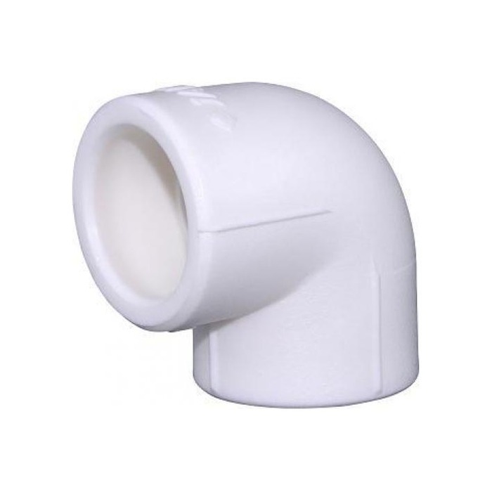 картинка Уголок Ø25*90° PRO AQUA Белый (50) от магазина Евродом