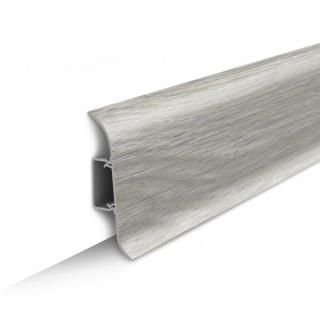 картинка Плинтус К55 2,2м "Идеал Классик" Ясень серый / 253 от магазина Евродом