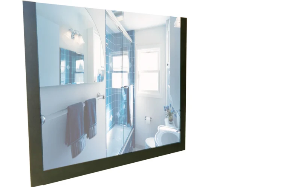 картинка Зеркало "Сура 80" без подсветки (ПВХ) от магазина Евродом